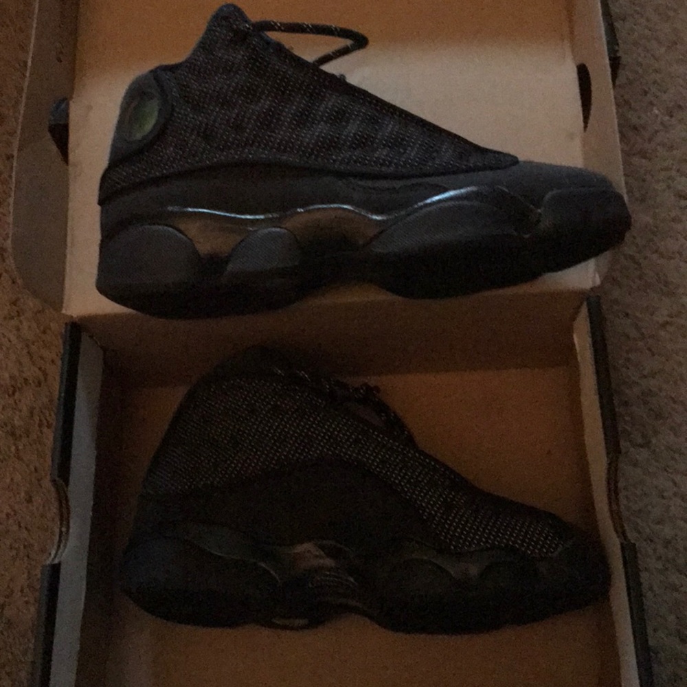 Youth size 4 Nike Air Jordan Athletic Shoes.